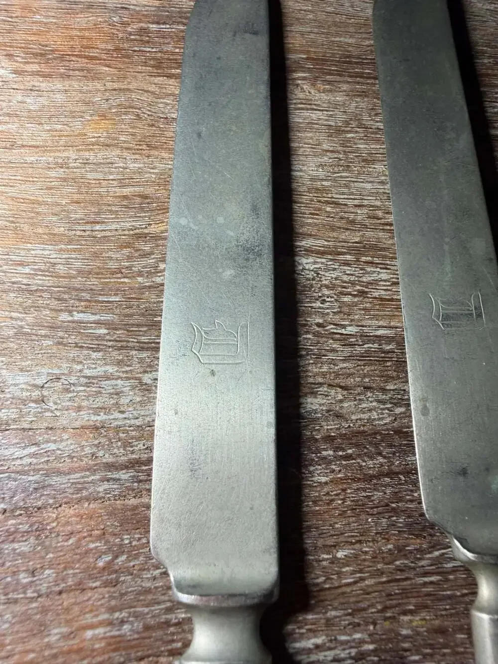 Vintage Royal Manufacturing Co. Brazil Silver Plated Dinner Knives